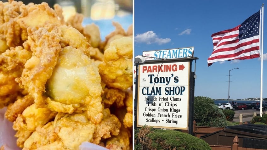 Fried clams thumb split