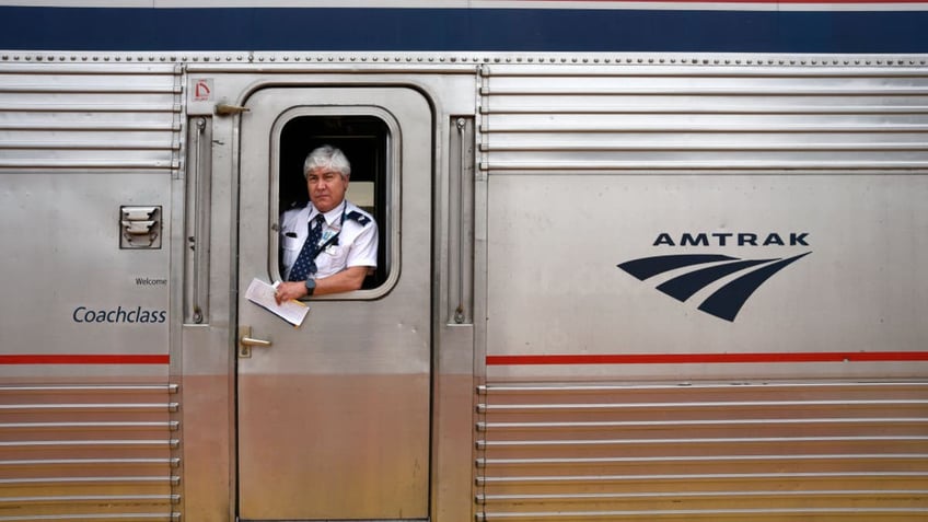 Amtrak train