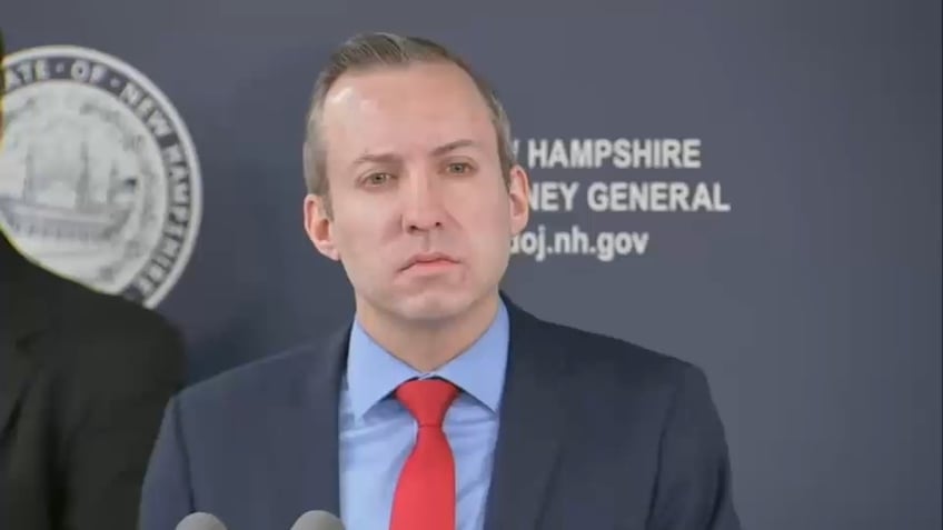 New Hampshire Attorney General John Formella at press conference