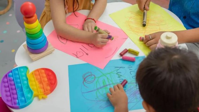 Children at a daycare