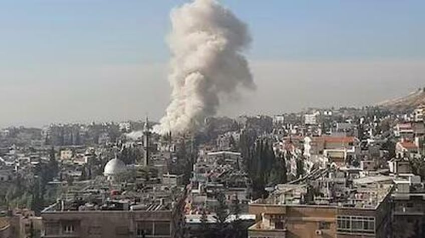 new israeli strike on damascus kills several civilians amid fears of regional war