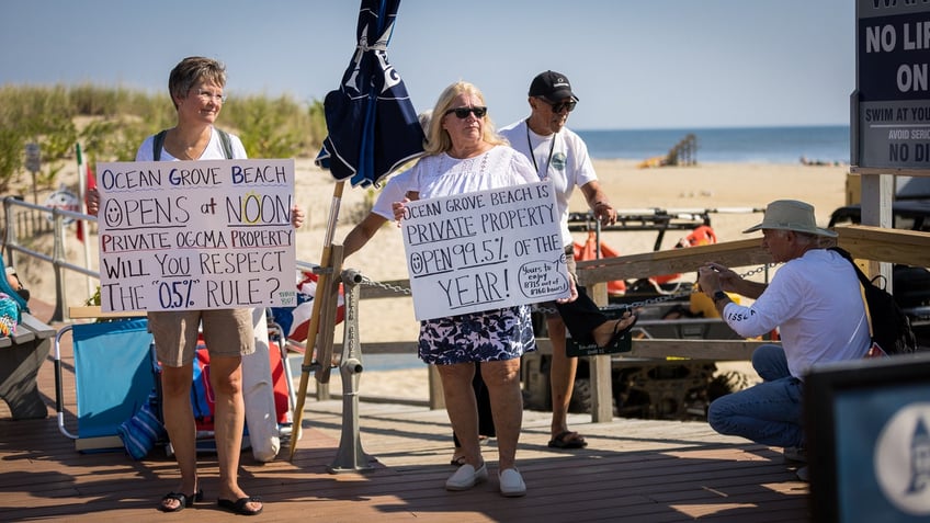 new jersey christian beach town faces pressure to stop its faith based closures on sunday mornings