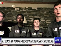 New Jersey Coast Guard swimmer rescues nearly 200 people in deadly Texas flash floods