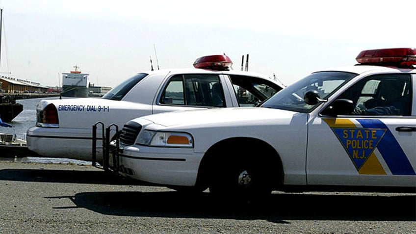 New Jersey State Police cars