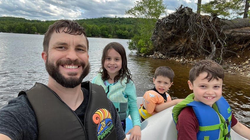 Lucy Morgan and her family