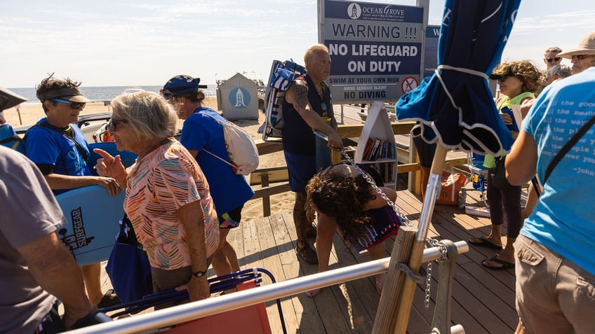 new jersey serves violation notice to ocean grove for its sunday beach closures its anti christian