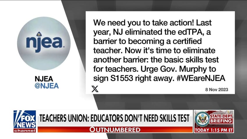 new jersey teachers union urges governor end basic skills test for new educators an equity barrier