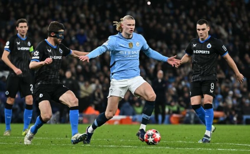 Erling Haaland and Manchester City survived a scare to reach the next phase of the Champio