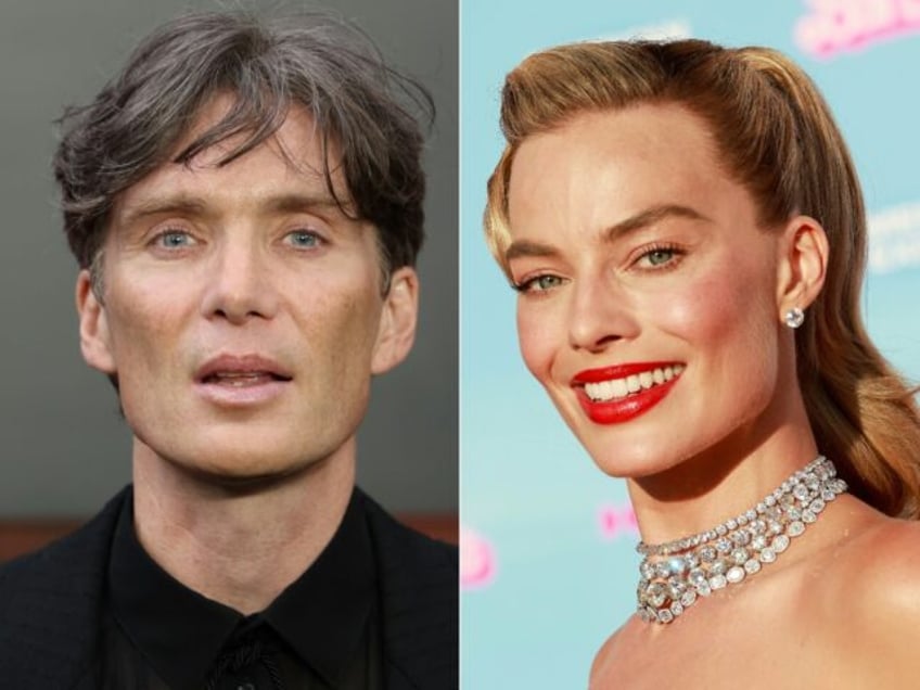 Irish actor Cillian Murphy and Australian actress Margot Robbie starred in 'Oppenheimer' and 'Barbie,' two movies expected to dominate the Golden Globes