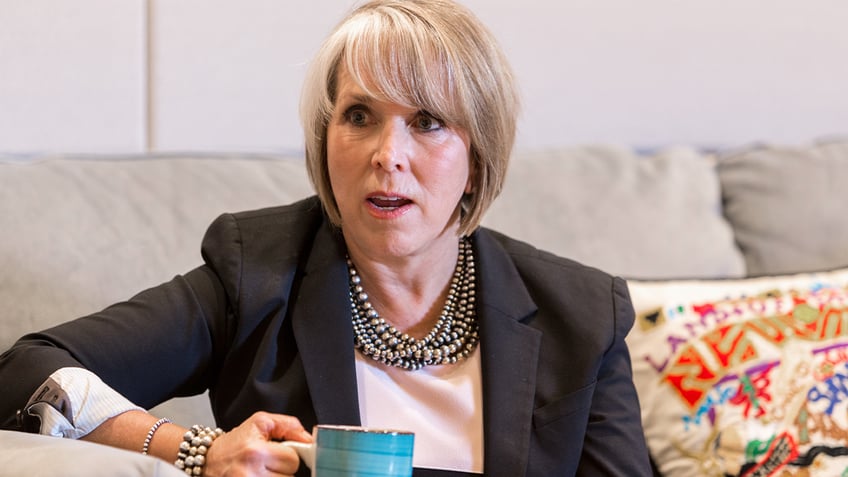 new mexico gov grisham swipes at fellow democrat who called her gun carry ban unconstitutional