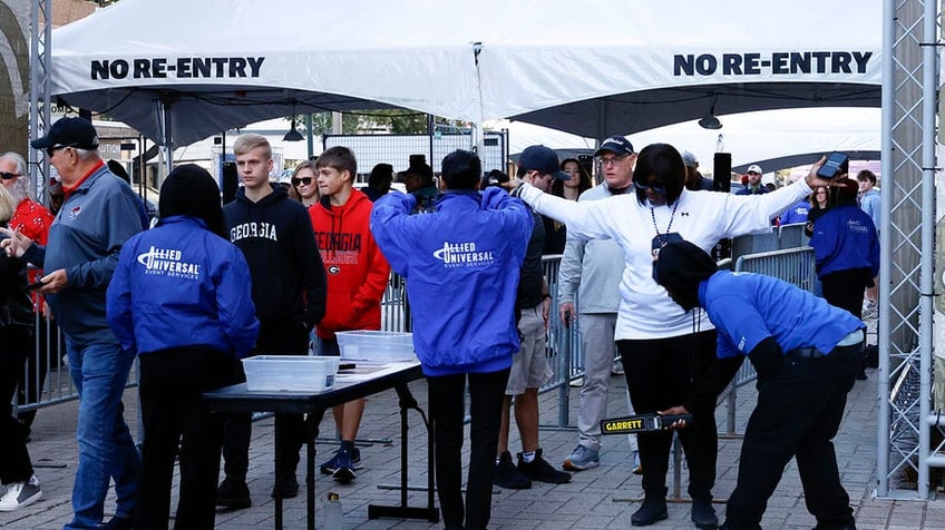 Security check at Sugar Bowl