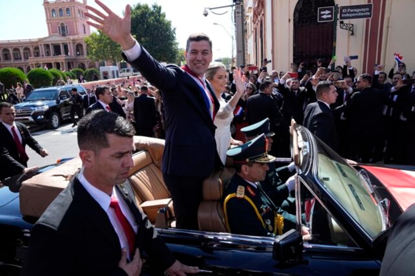 new paraguay president stresses south american countrys ties with taiwan at swearing in ceremony