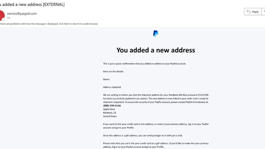 paypal scam 2