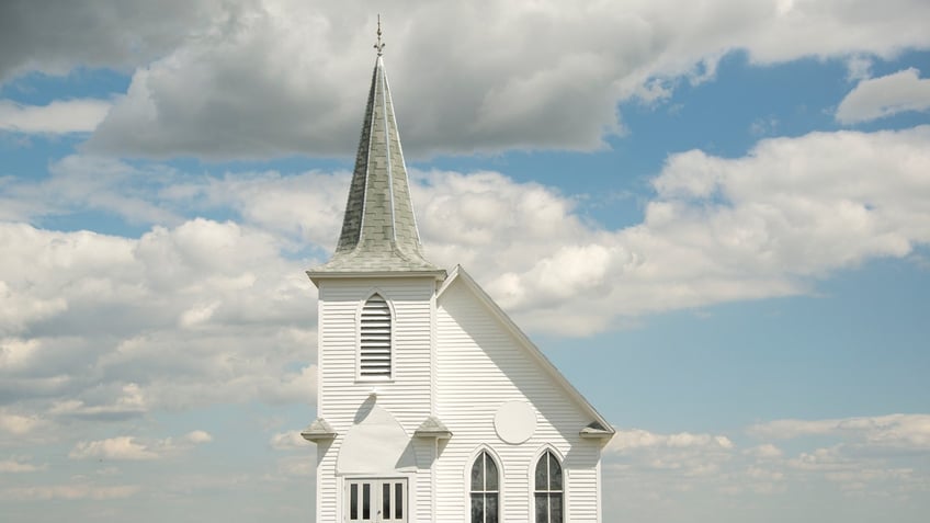 Stock image of Protestant church