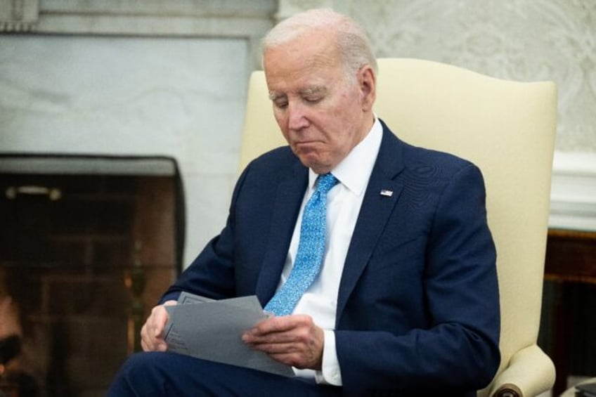 A new survery finds President Biden struggling to persuade ordinary Americans that his pol