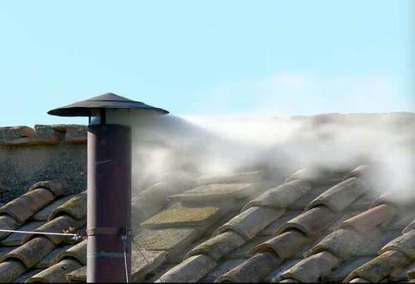 new pope elected as white smoke billows from vatican