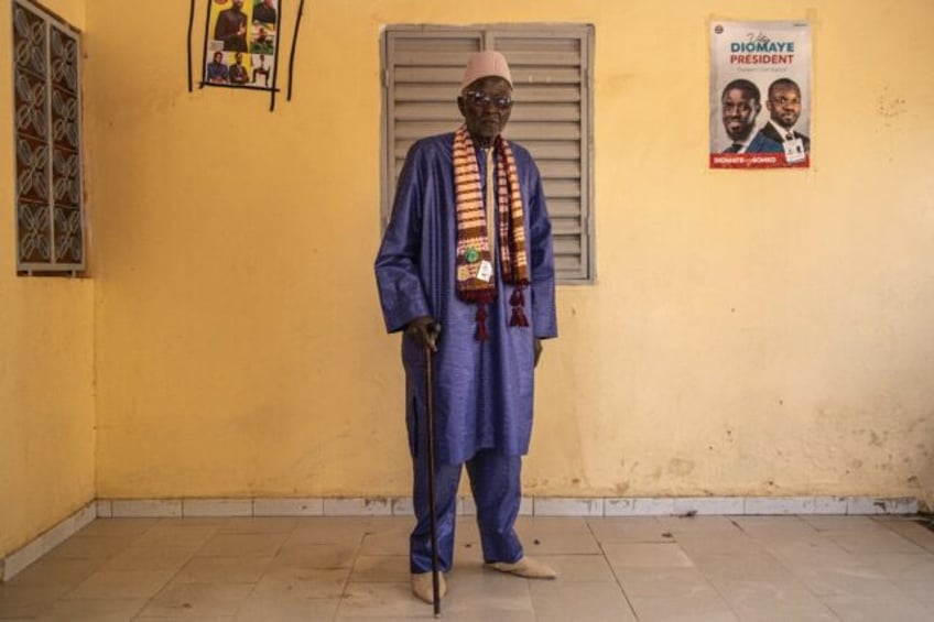 Samba Faye, 84, the father of Senegal's new president, worked in the agricultural sector