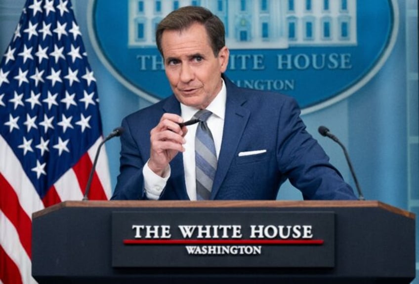 US National Security Council spokesman John Kirby said 'no other country is doing more' to