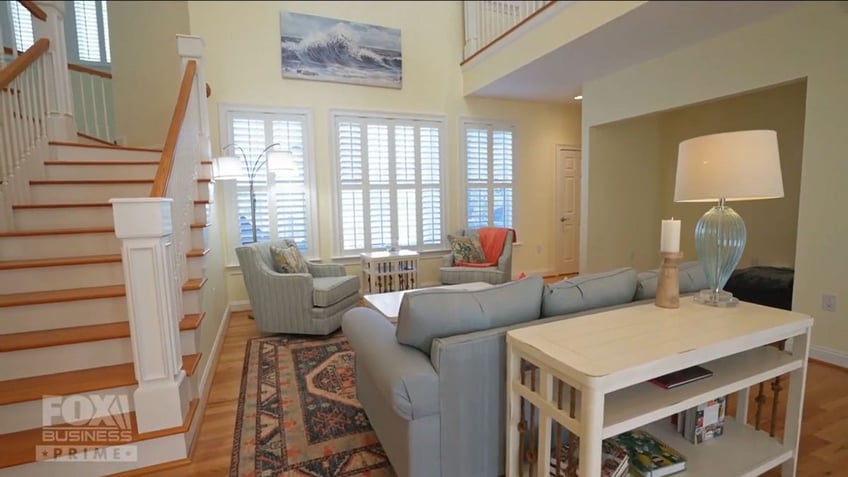 Interior view of the living room