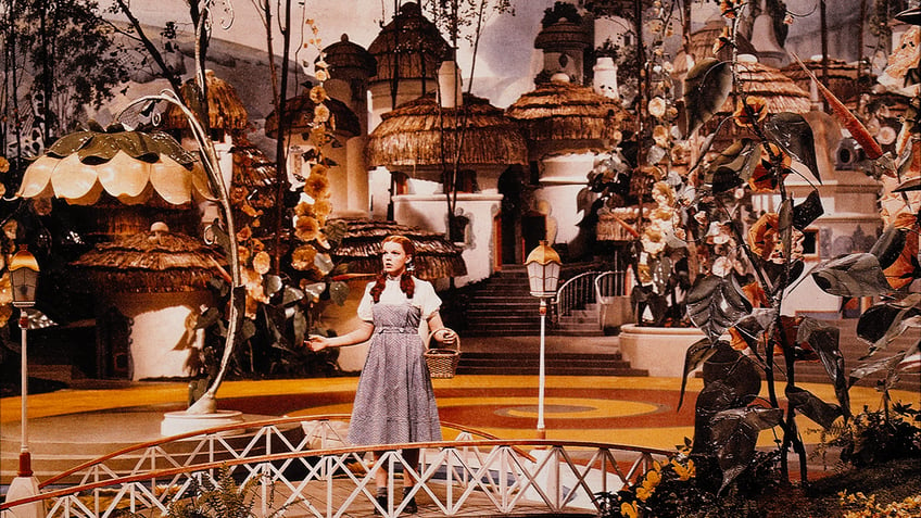 Judy Garland in "The Wizard of Oz" 