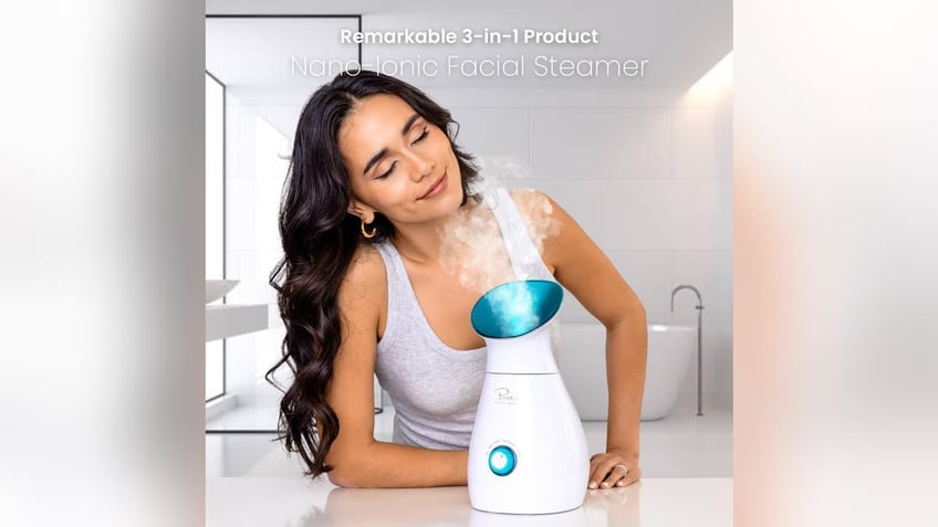 Get your skin to glow with this steamer.