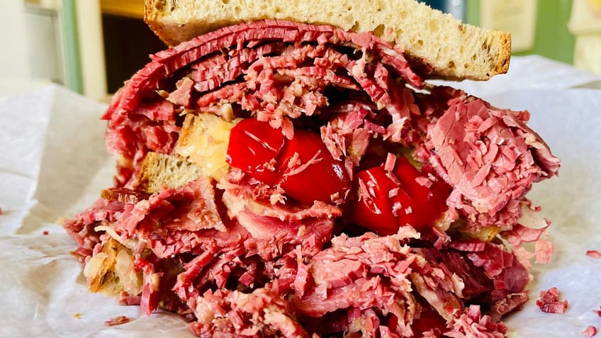 corned beef sandwich