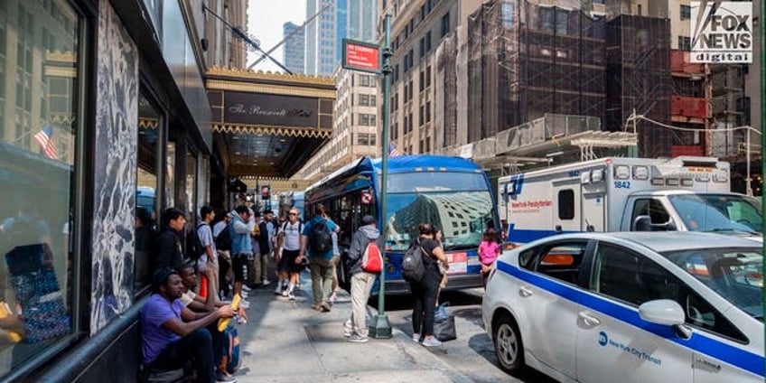 new york city expecting eight more migrant buses days after mayor eric adams declares city is out of room