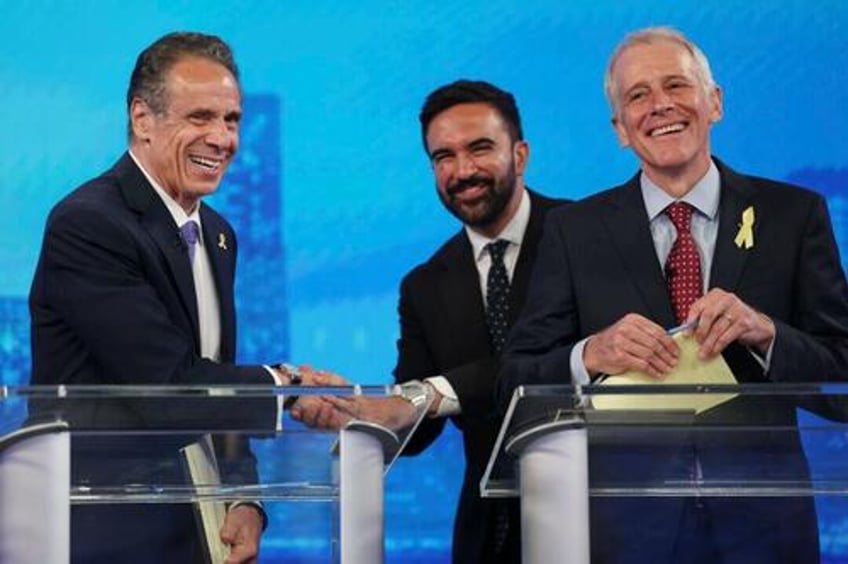 new york city voters head to polls for highly contested mayoral election primary