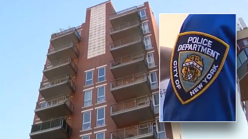 Split of NYC apartment and PD badge