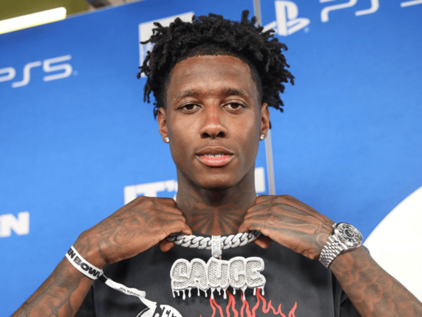 NEW ORLEANS, LOUISIANA - FEBRUARY 07: Sauce Gardner arrives at EA Sports presents The Madd