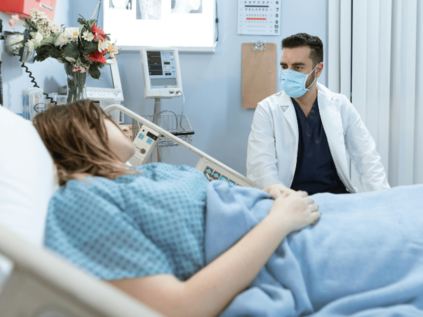 Doctor talking to a Patient