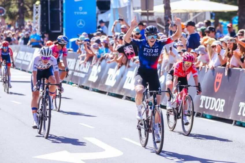 New Zealand's Ally Wollaston won the World Tour Cadel Evans Road Race