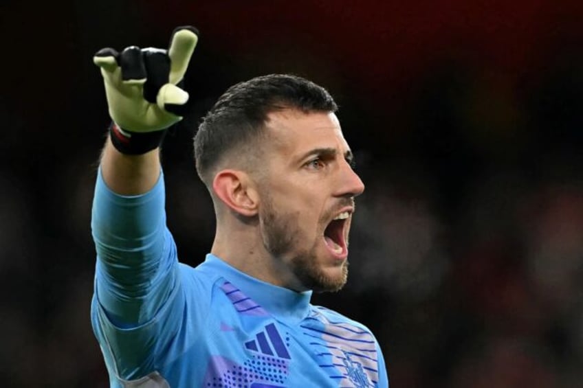 Newcastle goalkeeper Martin Dubravka