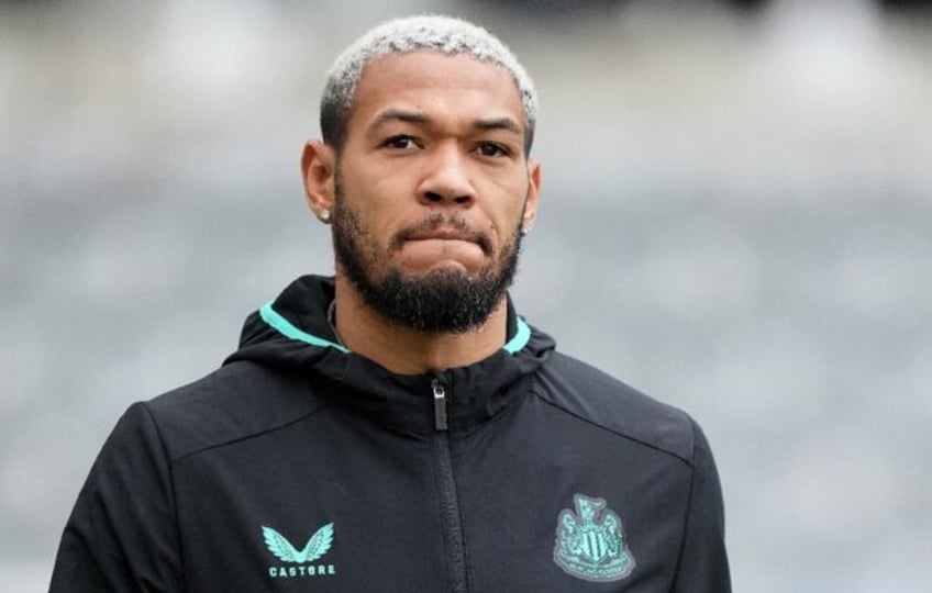 Newcastle's Joelinton out for at least six weeks with a thigh injury