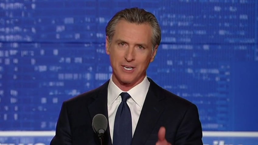 newsom desantis debate gets heated over covid tax polices you did a lot of damage