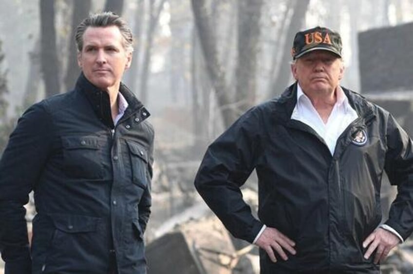 newsom does damage control after awkward trump proofing ploy