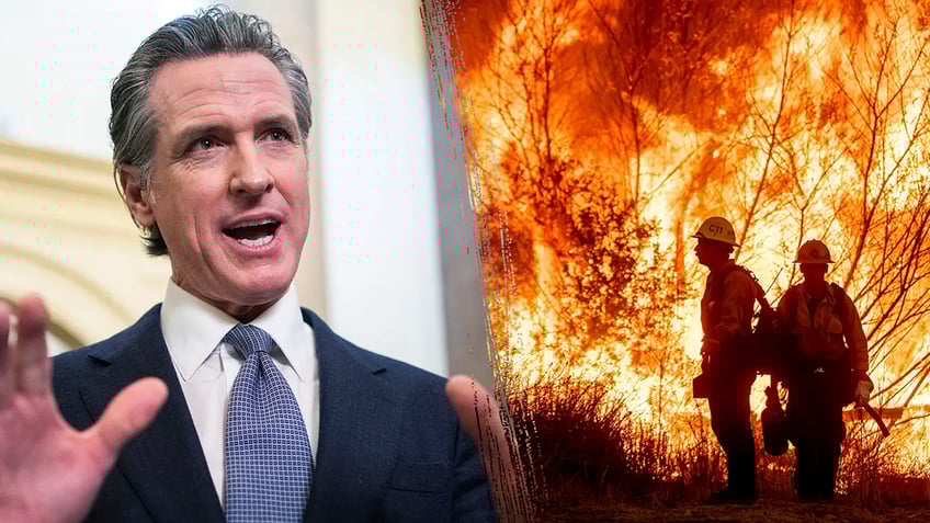 Newsom's fire response