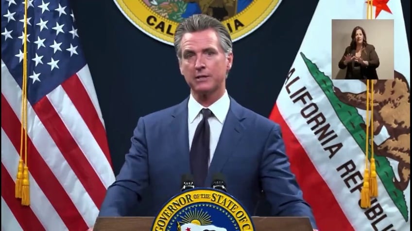 Gavin Newsom press conference 