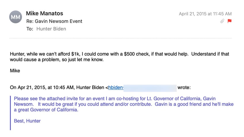 newsoms longtime ties to hunter biden emerge after he justifies his business deals heres my direct email