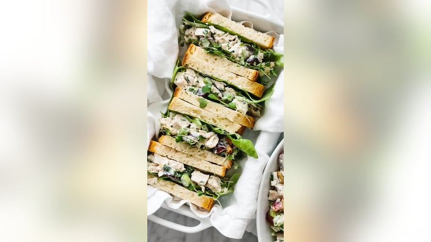 chicken salad sandwiches