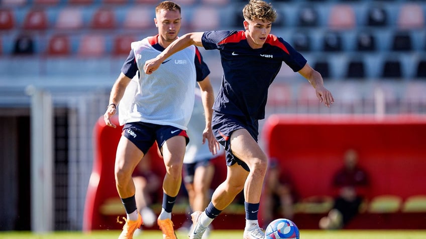 Taylor Booth in camp