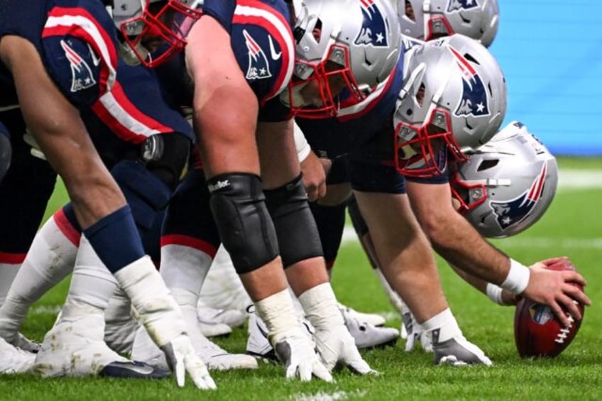 New England Patriots getting play underway against Indianapolis Colts in Frankfurt in 2023