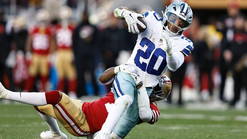 Tony Pollard vs 49ers