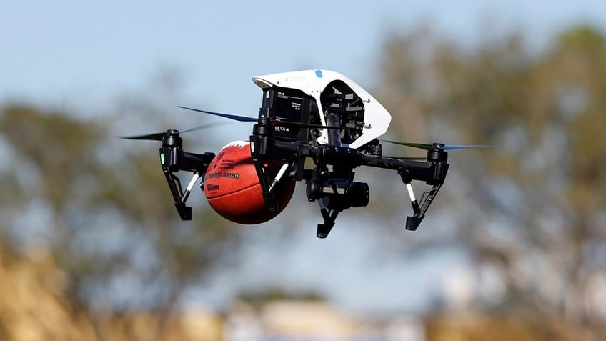 A drone at the Pro Bowl