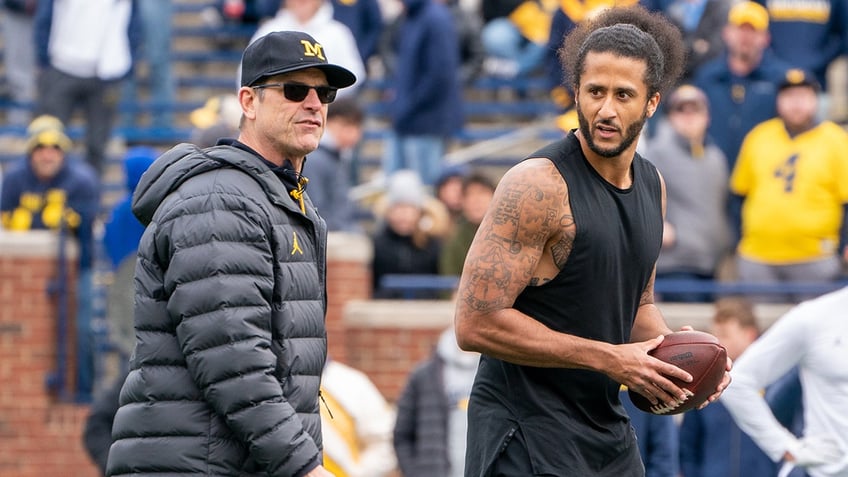 Colin Kaepernick and Jim Harbaugh