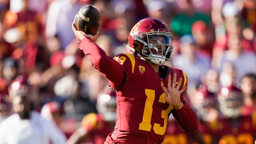 nfl legend jerry rice thinks usc quarterback caleb williams is worthy of hype without a doubt