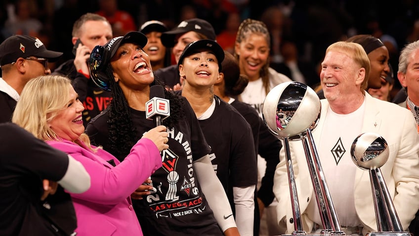 nfl owner goes viral for unique dance moves after aces claim back to back wnba championships