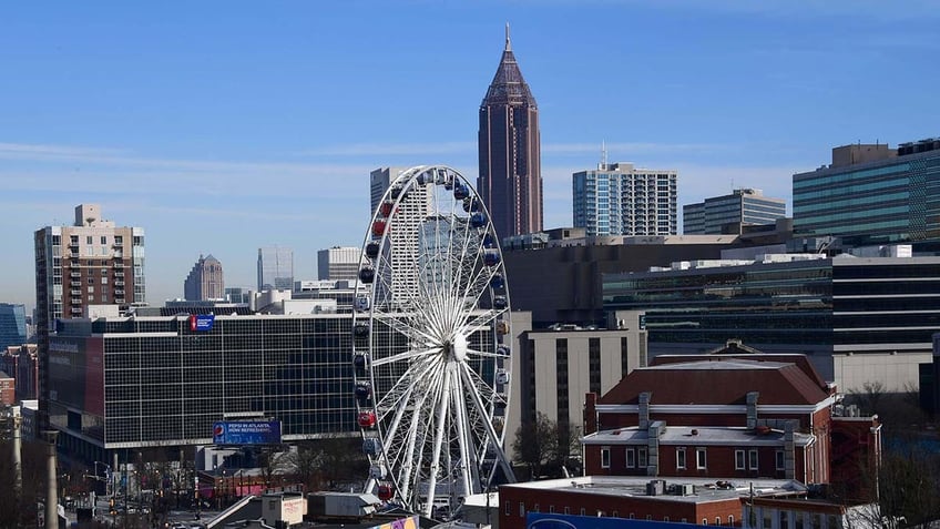 General view of downtown Atlanta