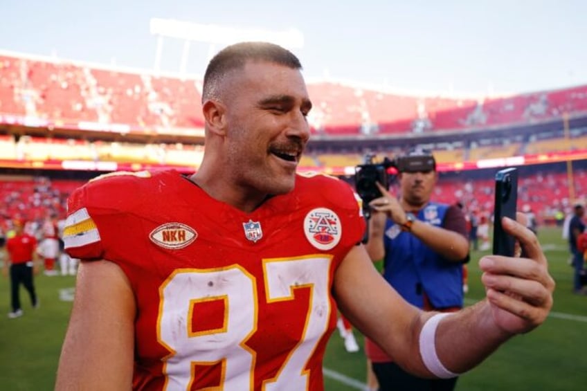 nfl star kelce on top of world as taylor swift scrutiny swirls