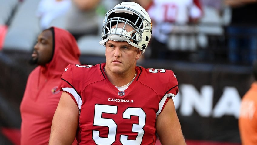 Billy Price looks on before an NFL game